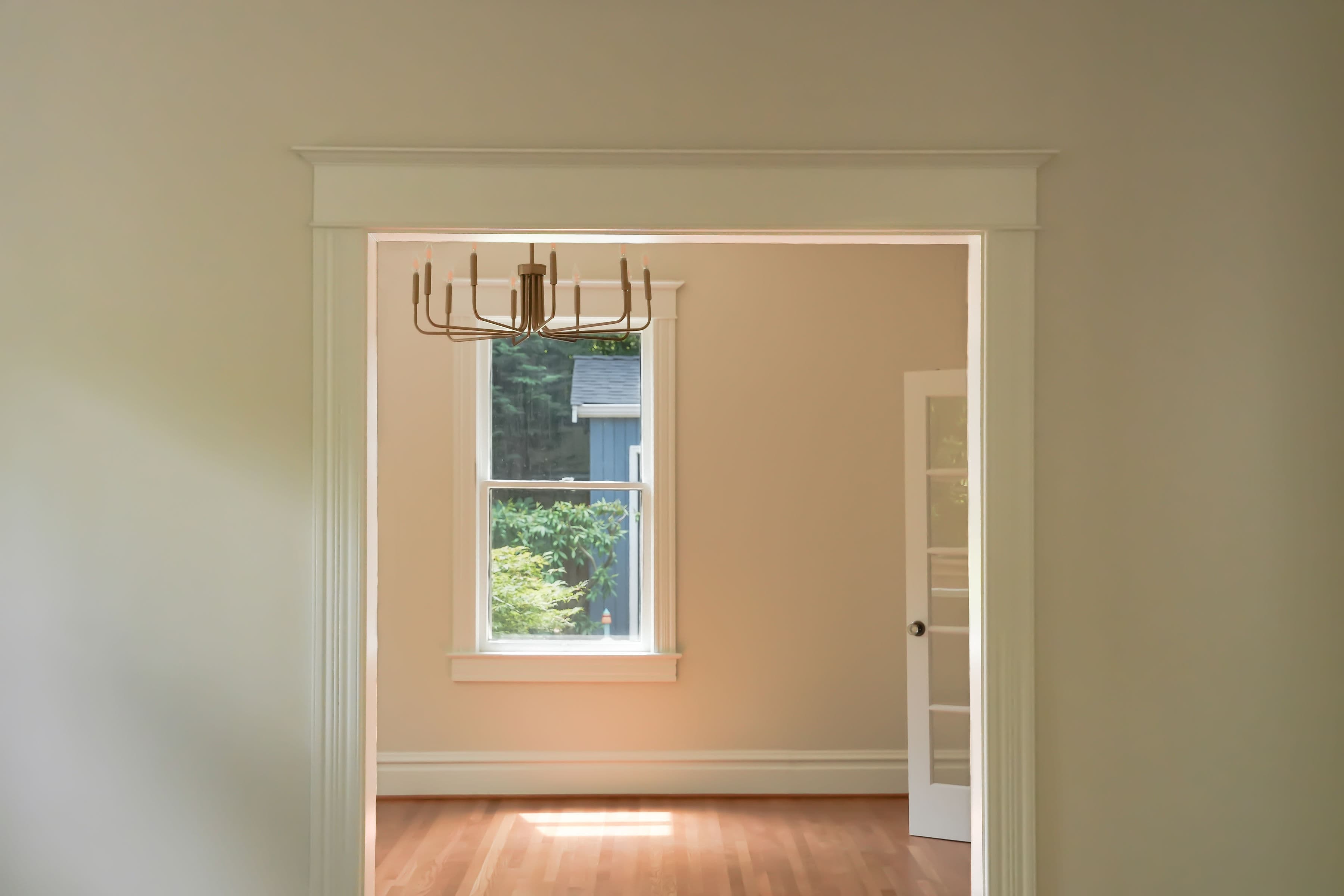 A finished interior